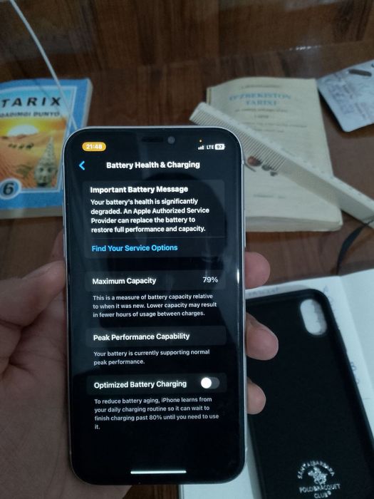 iPhone XR tel yaxshi ozim ishlatib turgan tel