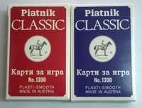 Нови Карти за игра Piatnik Nо.1300 Classic - 55 броя, полупластик