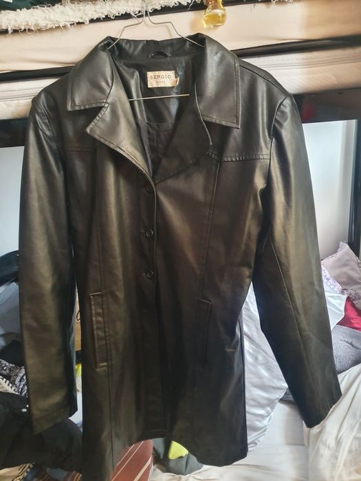 Jacheta imitatie de piele 38