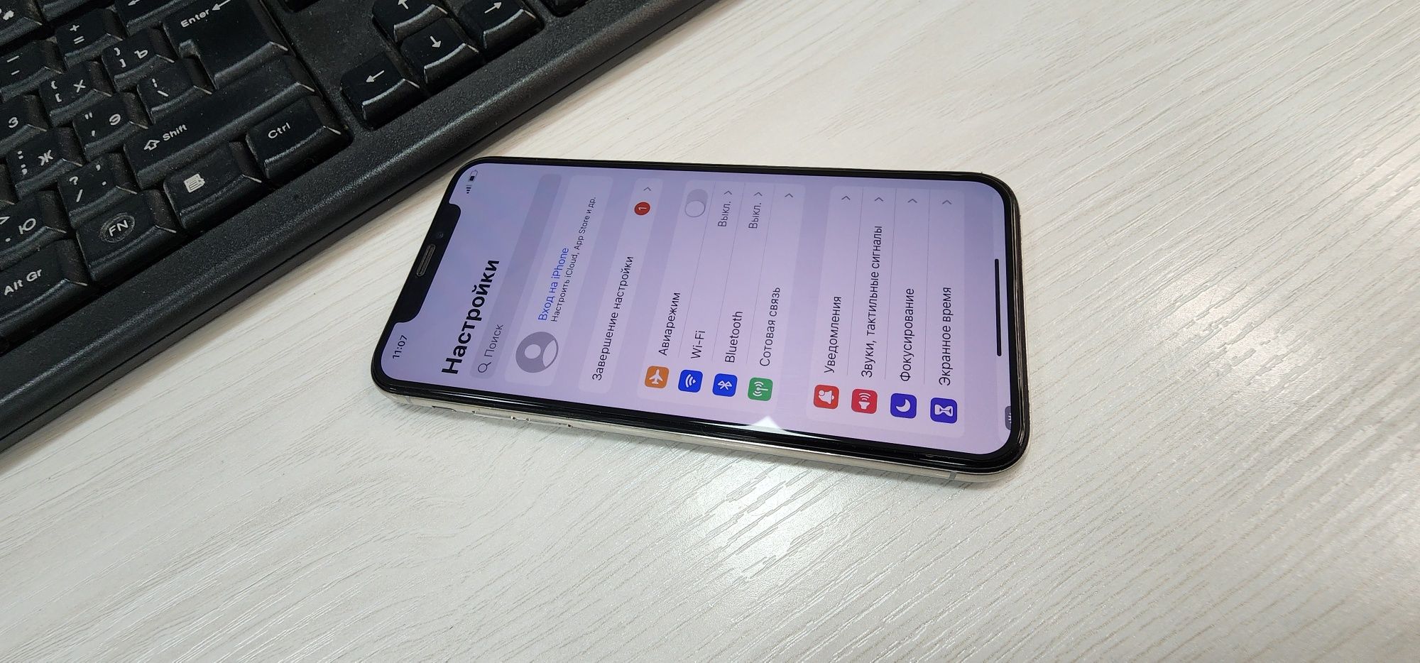 Iphone X LL/A 256GB White Karobka dk ideal Sastayana srochna