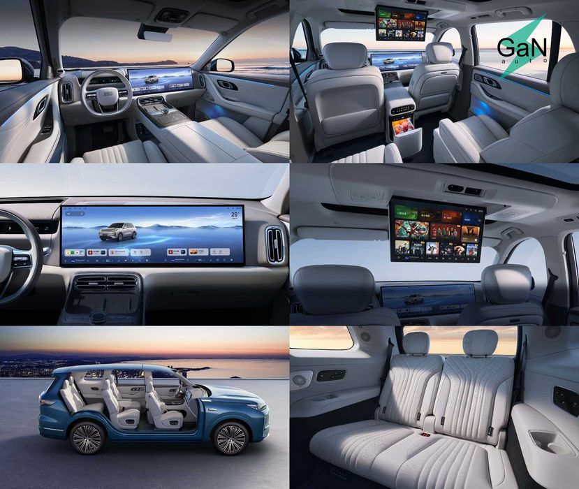 GaNauto Geely Galaxy M9 2025 Гибрид 1.5Т 1600км/Под Заказ Cip Tashkent