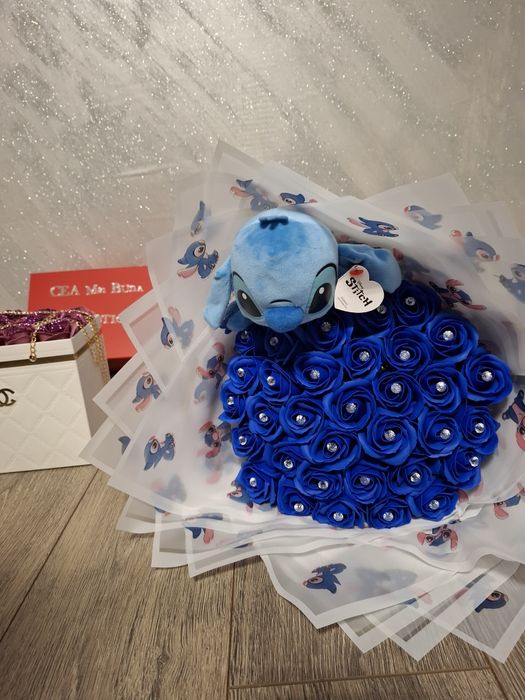 Buchete de trandafiri  parfumati din sapun