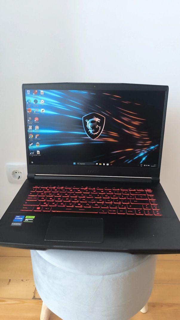 Лаптоп MSI, видеокарта RTX 4060