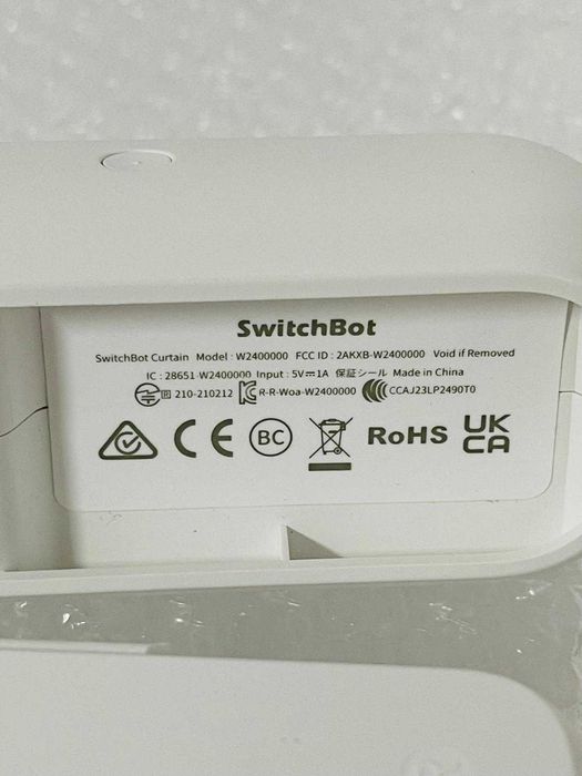 SwitchBot Smart Curtain 3 U Rail dispozitiv automat deschidere perdele