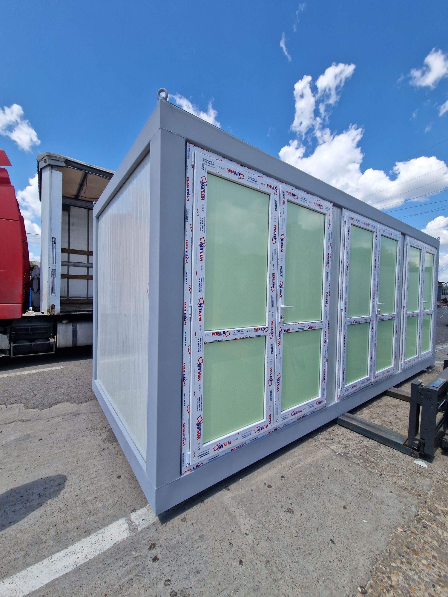 Producător Containere Modulare tip birou vitrina sanitare Magazine