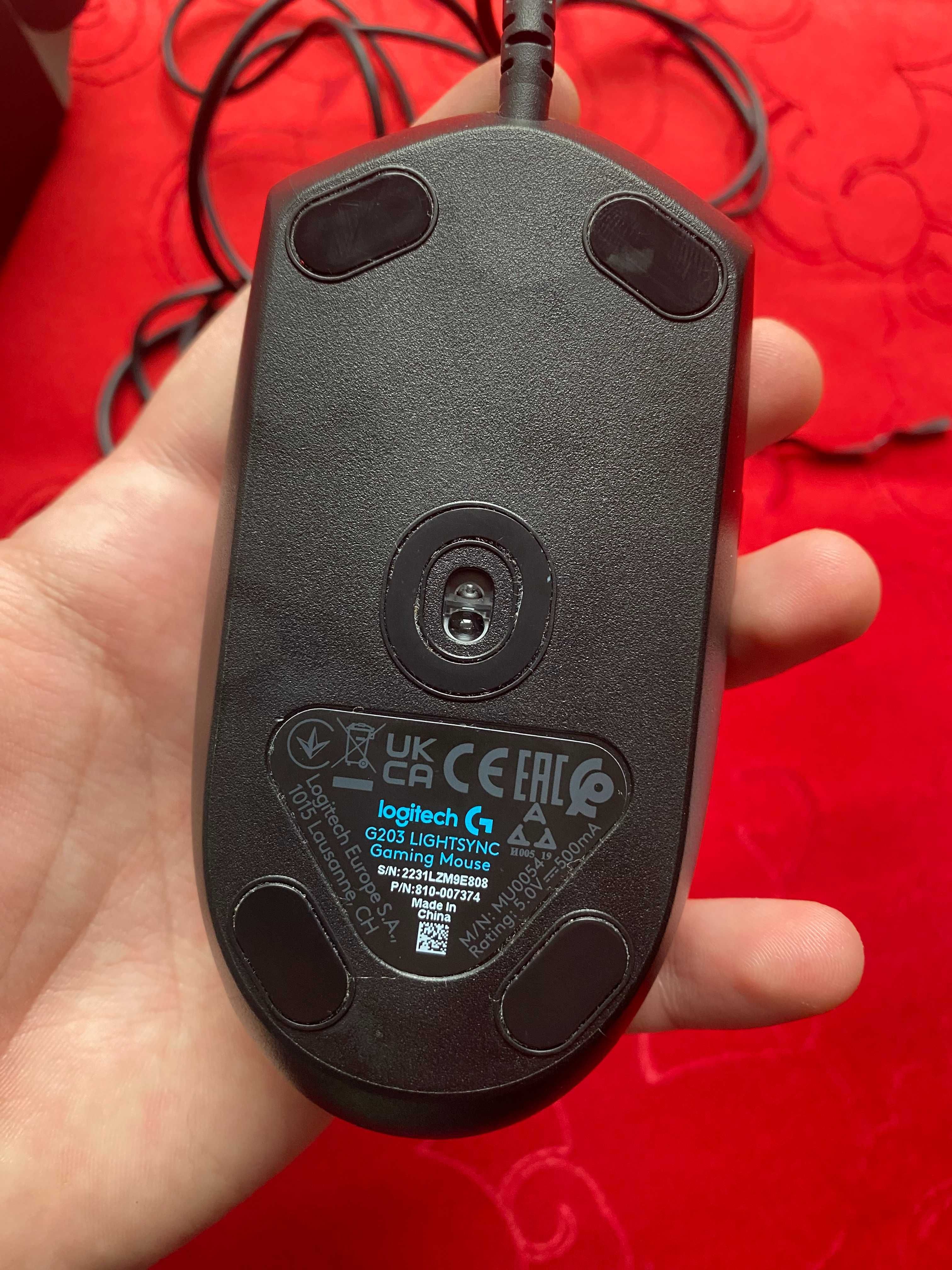 Mouse Gaming LOGITECH G203 LIGHTSYNC RGB, 8.000 dpi
