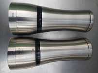 Set 2 rasnite sare, piper inox PEUGET