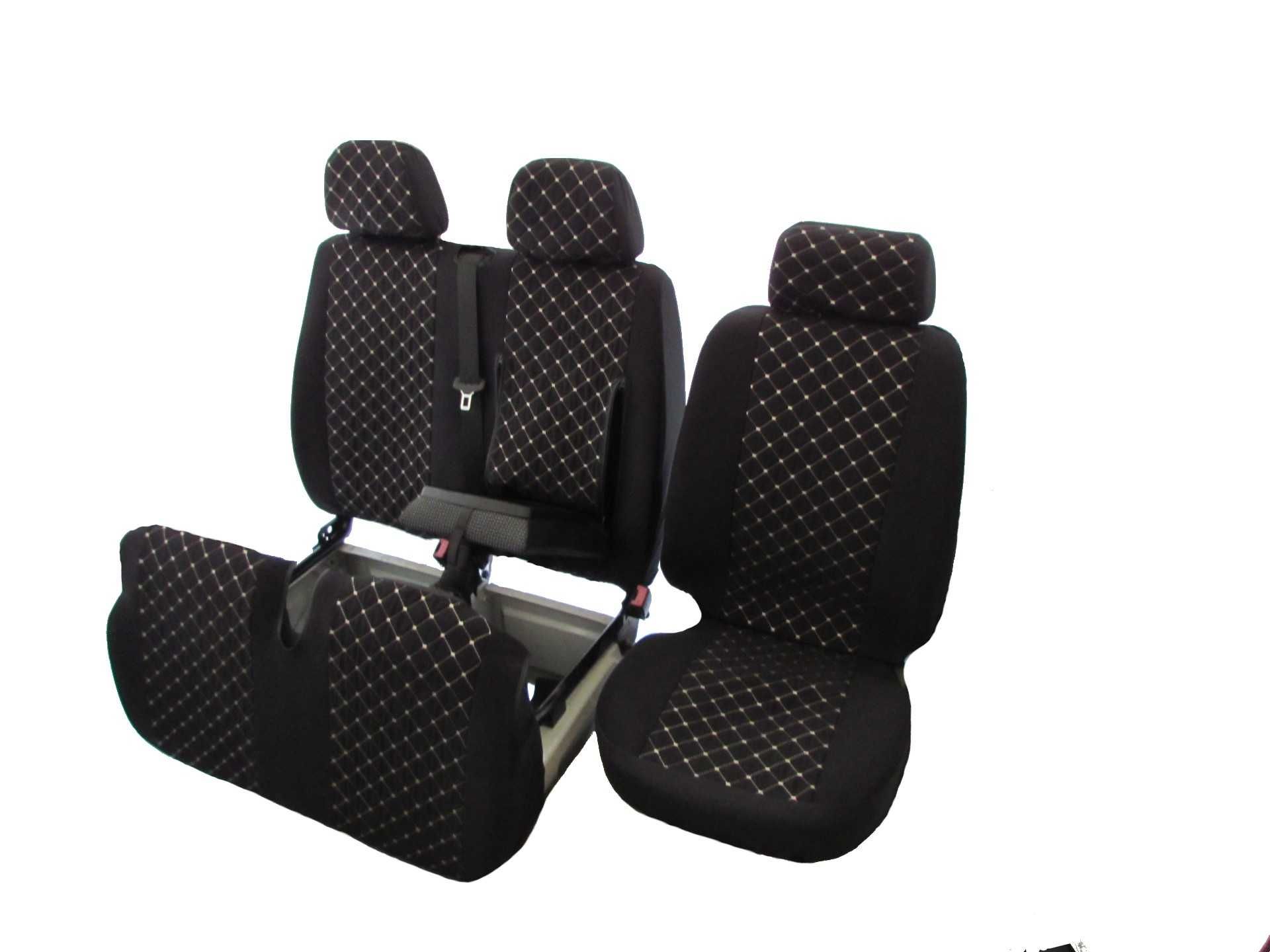 Калъфи за седалки 2+1 за Дукато Боксер Джъмпер Ducato Boxer Jumper