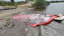 Rig, velă windsurf 9.2 mp, Severne Reflex 3, catarg, ghiu, prelungitor