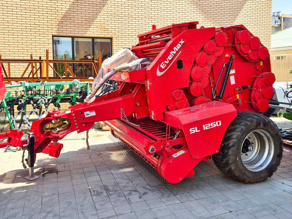 Пресс-подборщик EveMax SL-1250 — захват 2,3м / РЕДУКТОРНЫЙ (без цепей)