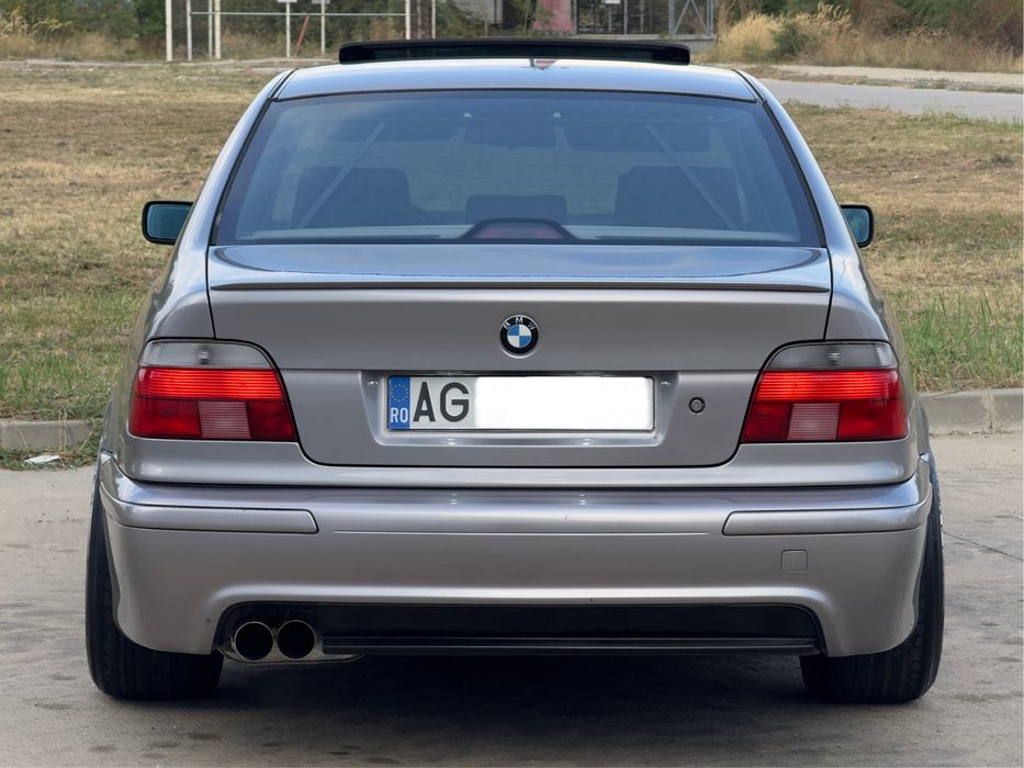 Bmw 540i V8 MANUAL ÎnActe ///MPachet fabrica ALCANTARA/Trapa/Perdeluta
