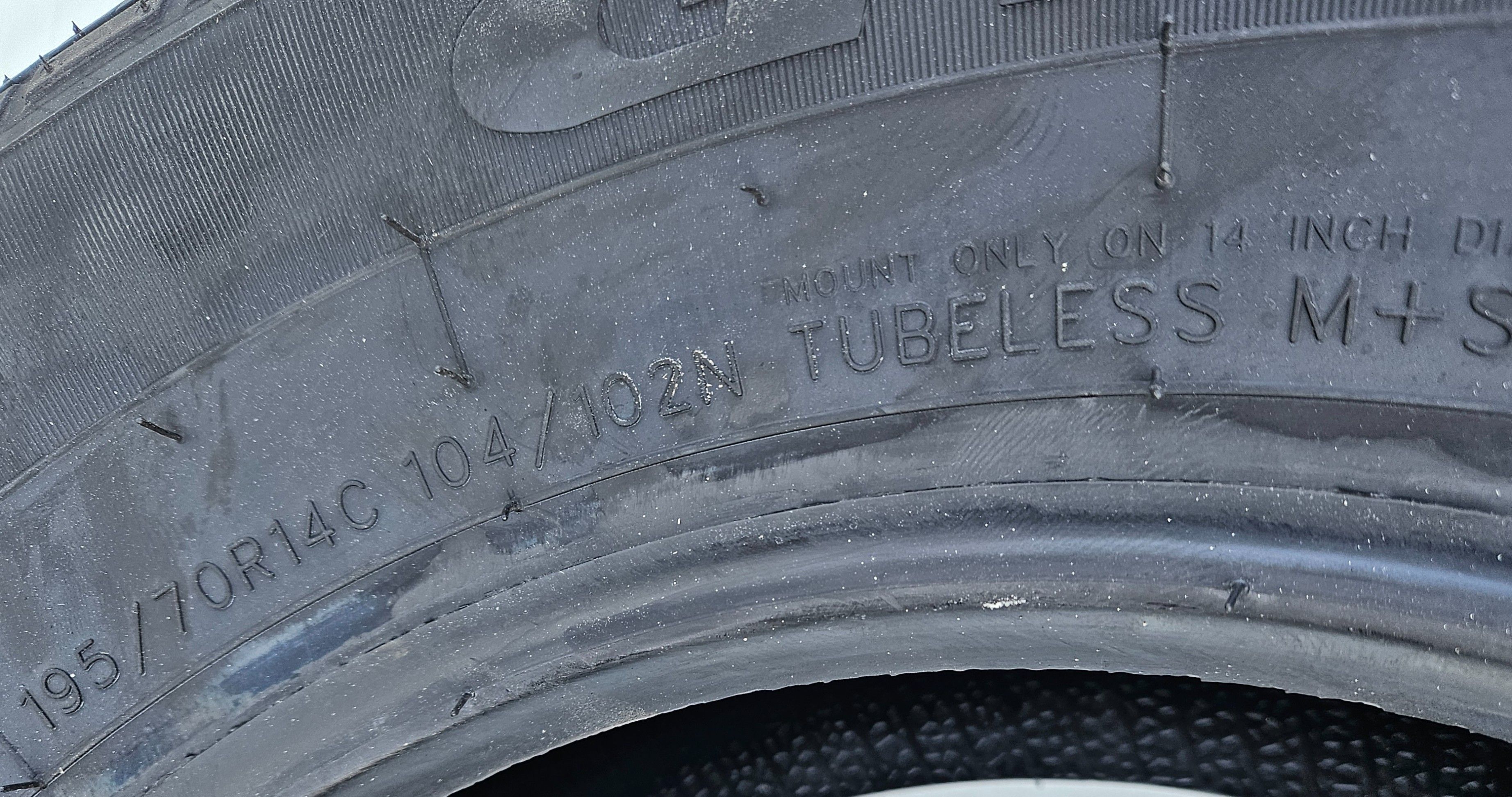 195/70 R14C, 104N, GT RADIAL KargomaxST6000, Anvelope de remorca M+S