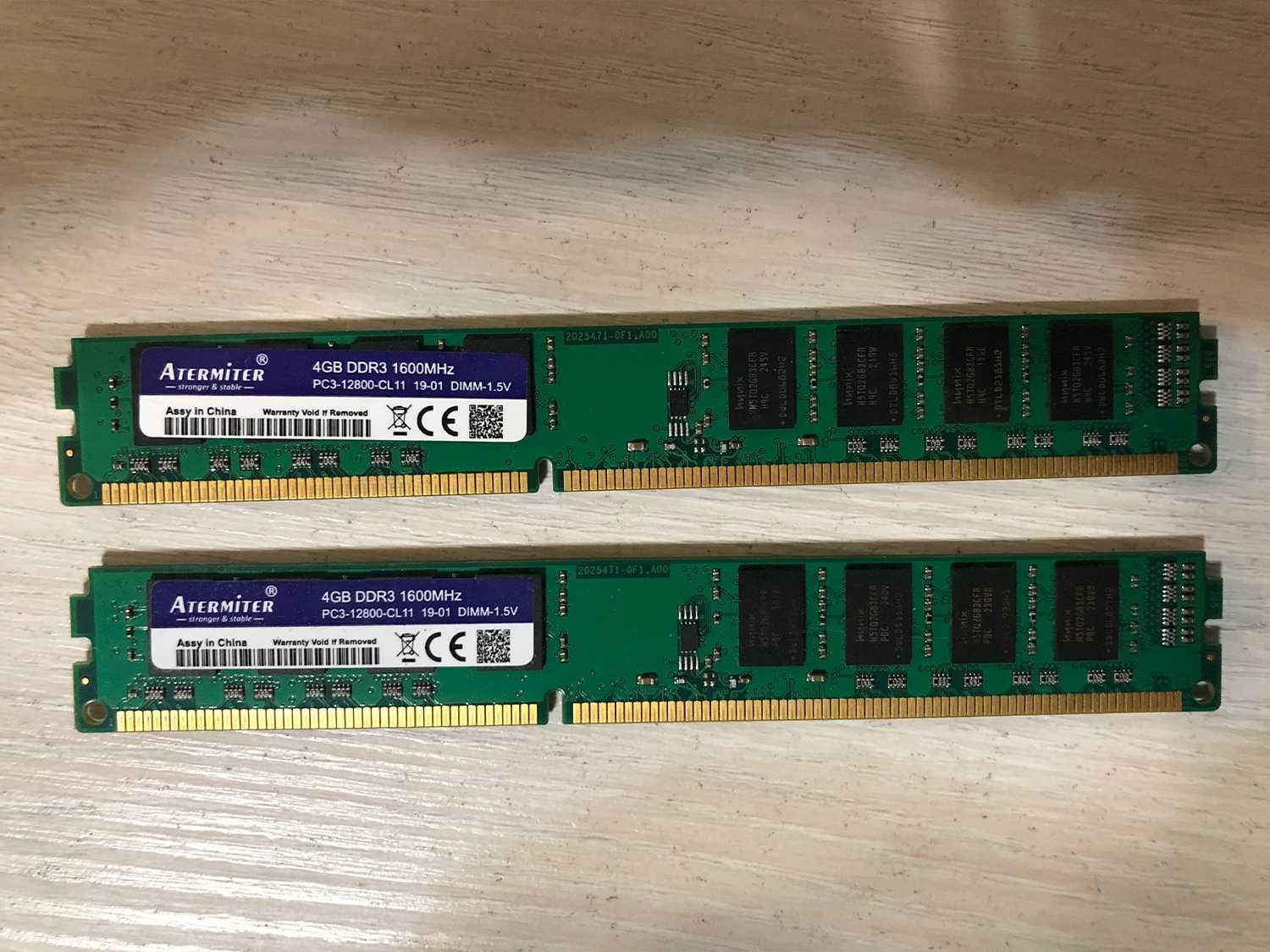 DDR3 4gb (1600) DIMM для ПК