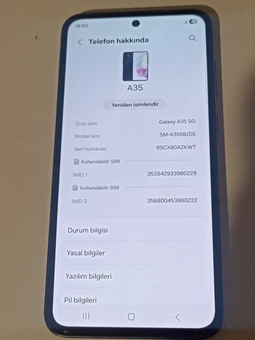 Samsung A35 5G 128 6 GB RAM