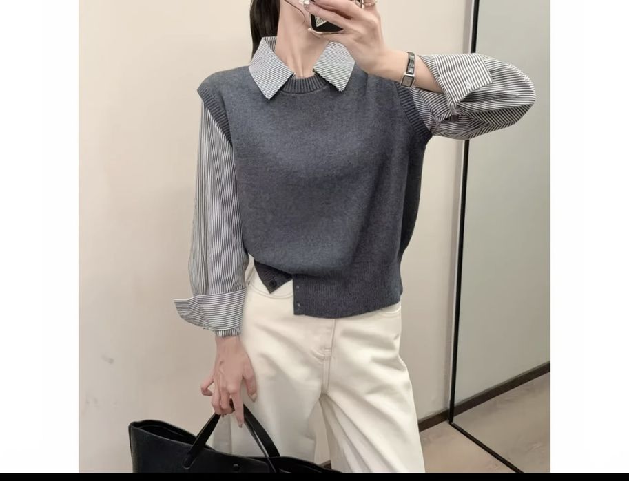 Платье, свитер, рубашка