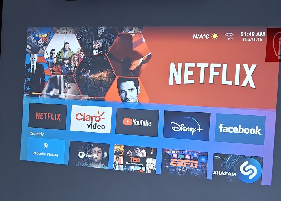 Super oferta videoproiector smart WIMIUS nou  full HD