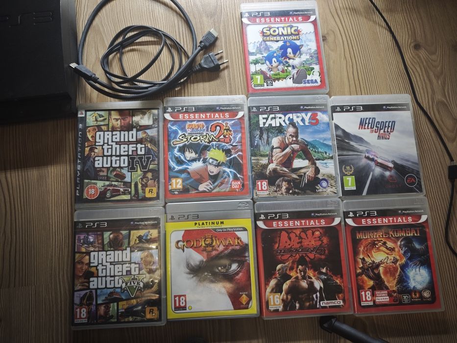 Плейстейшън 3 запазен без джойстиците