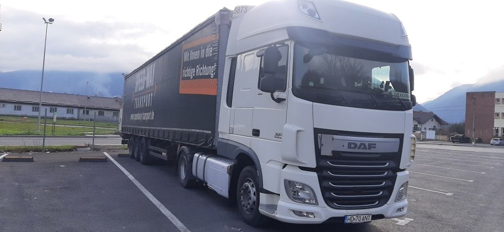 Ansamblu cap tractor+semiremorca