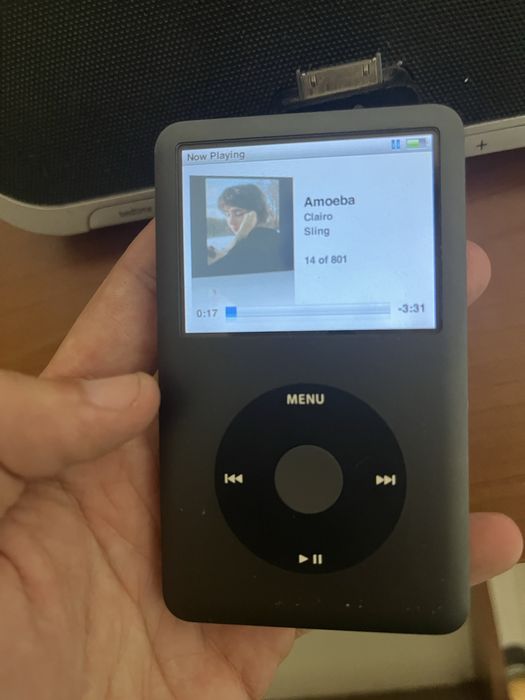 iPod Classic generatia a 7-a 120gb + casti KZ ZX10 PRO