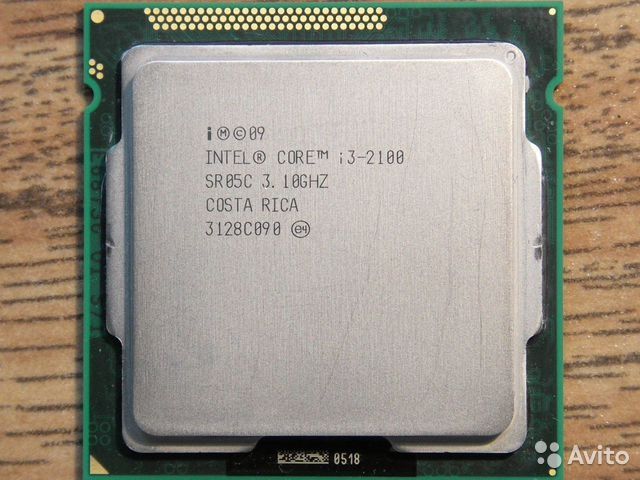 Intel i3-2100 cpu процессор  lga 1155