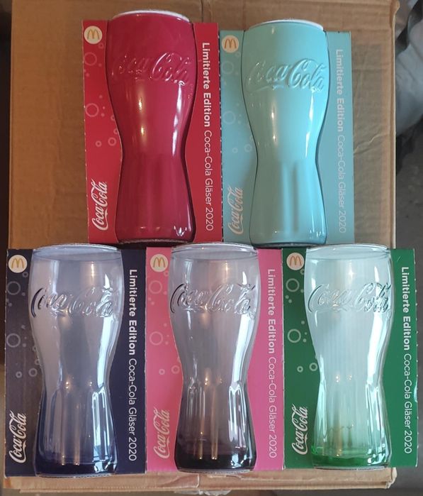 Комплект кока кола чаши* Нови*