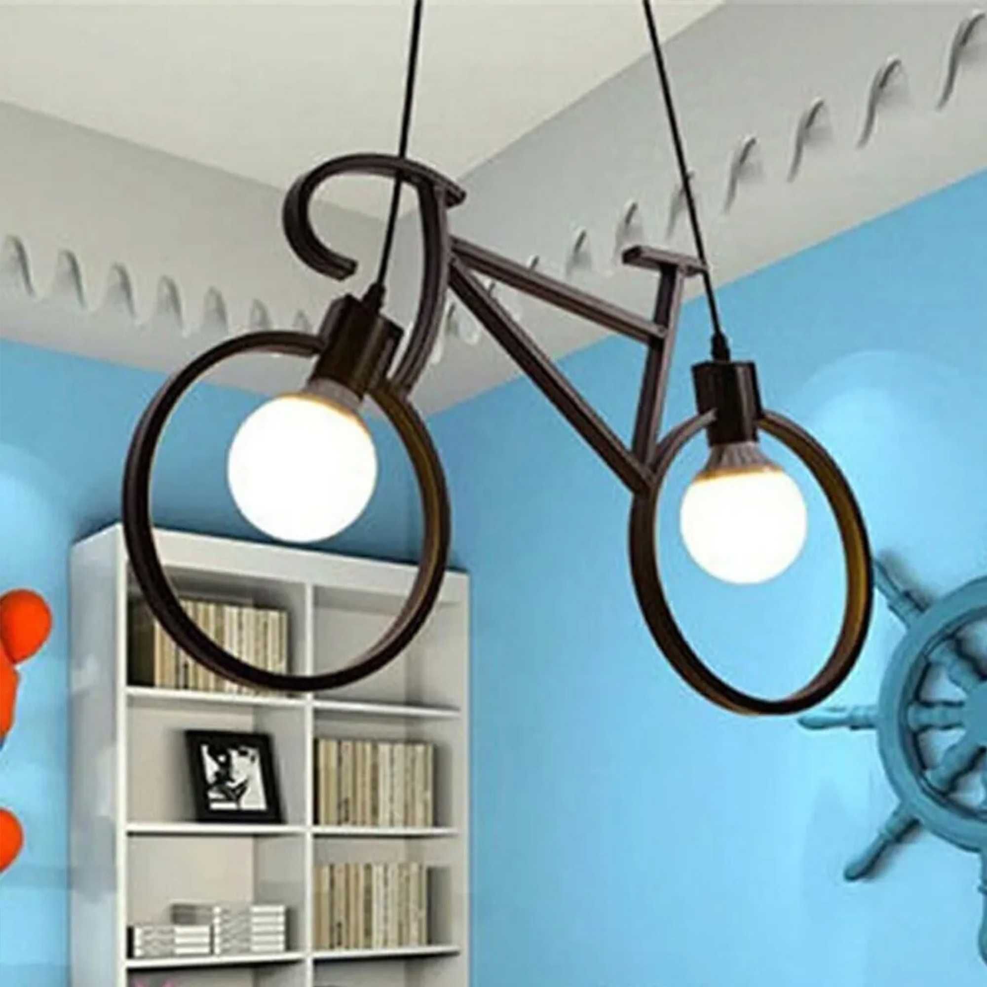 Полилей Bicycle, Черен Метал, 60 см