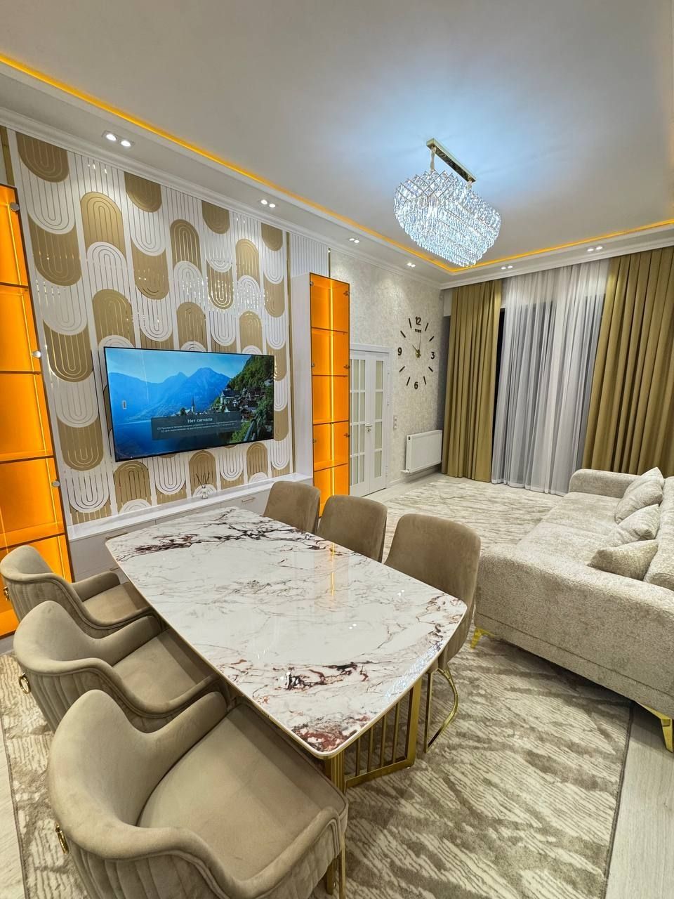 Продажа квартиры 

Яккасарайский район 
Новостройка  5 комнат 
8 этаж