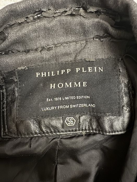 Мъжко кожено яке Philipp Plein