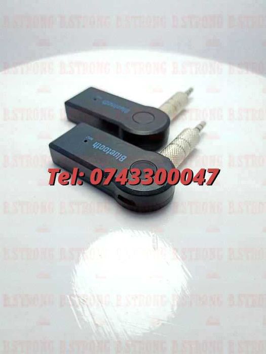 Bluetooth Auxiliar Aux 35 Mm Cu Microfon Incorporat Car Kit