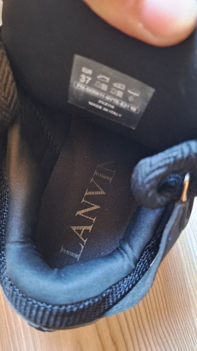 Lanvin Curb Sneakers