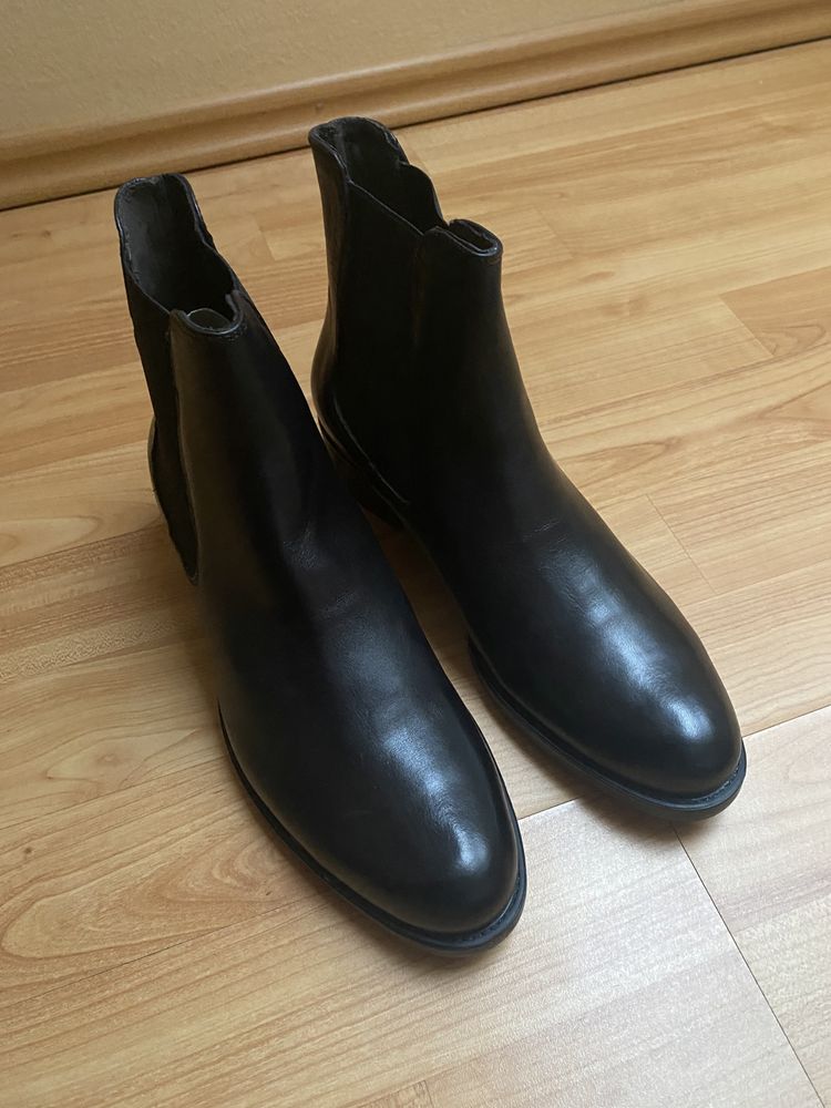 Chelsea boots piele naturala, 37