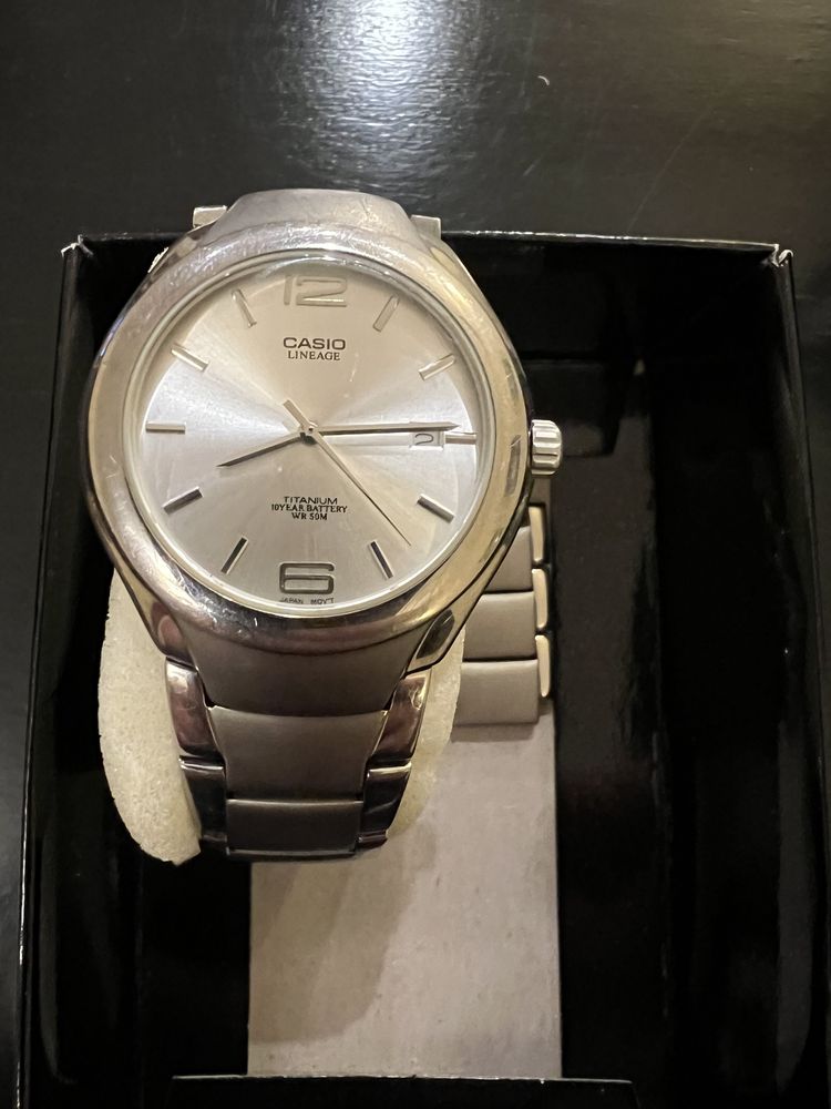 Vand ceas Casio titanium dama