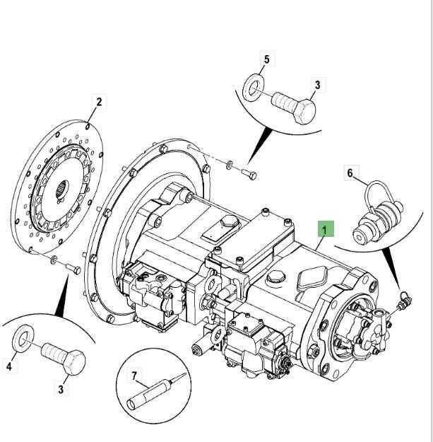 Pompa hidraulica JCB JS330 332/K5127 Noua