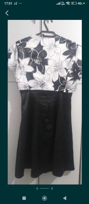 Rochie de damă din material satinat, mărimea M