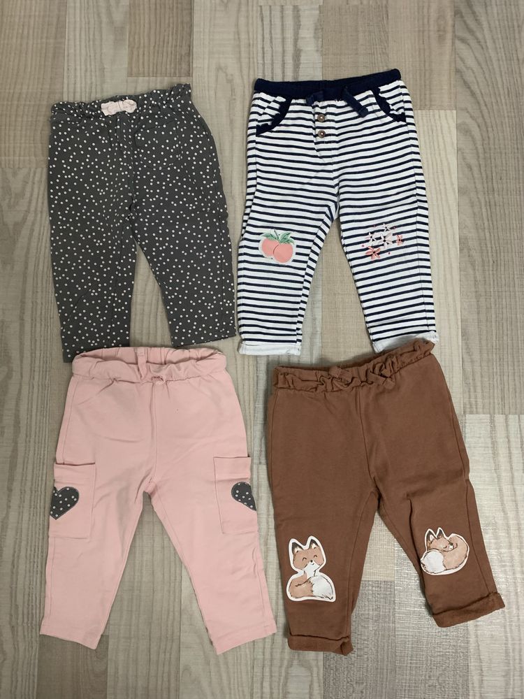 Lot pantaloni (4 buc) marimea 80