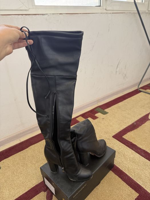 Продам ботфорты почти новое 37 размер 10тыс