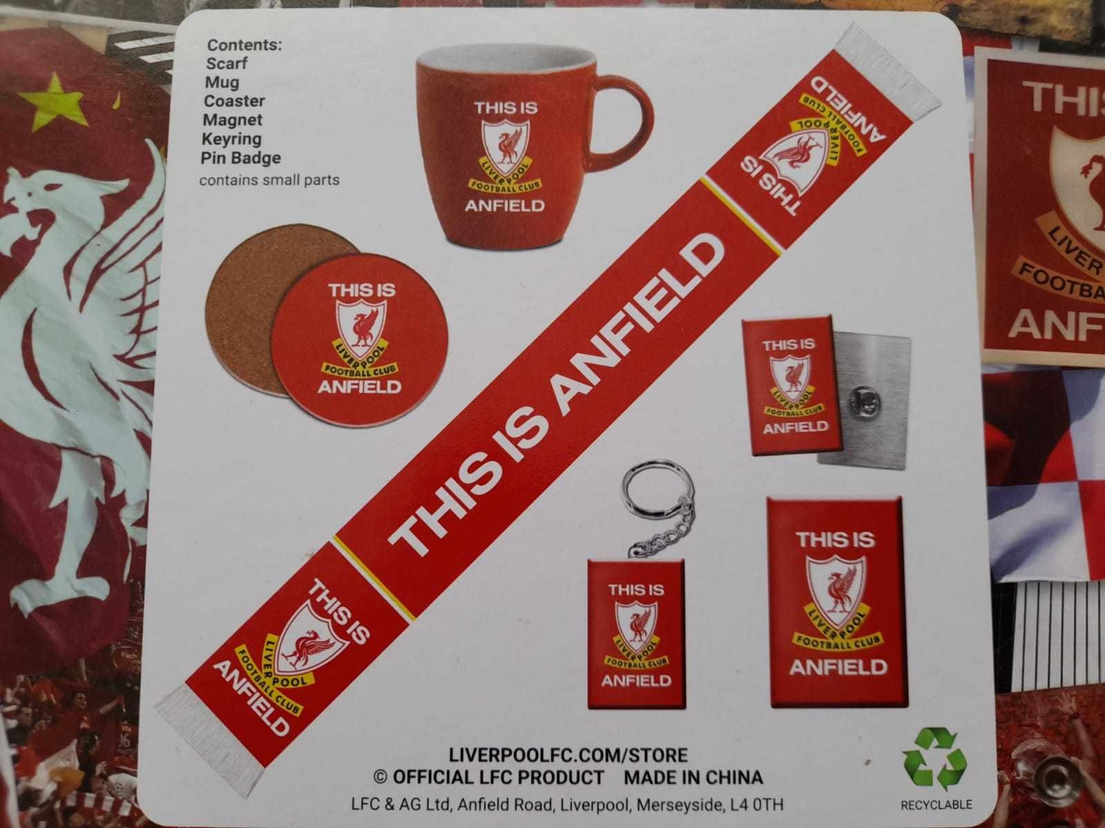 Kit souvenir Liverpool FC, original