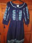 Rochie brodata tip ie Masura L-XL bumbac noua
