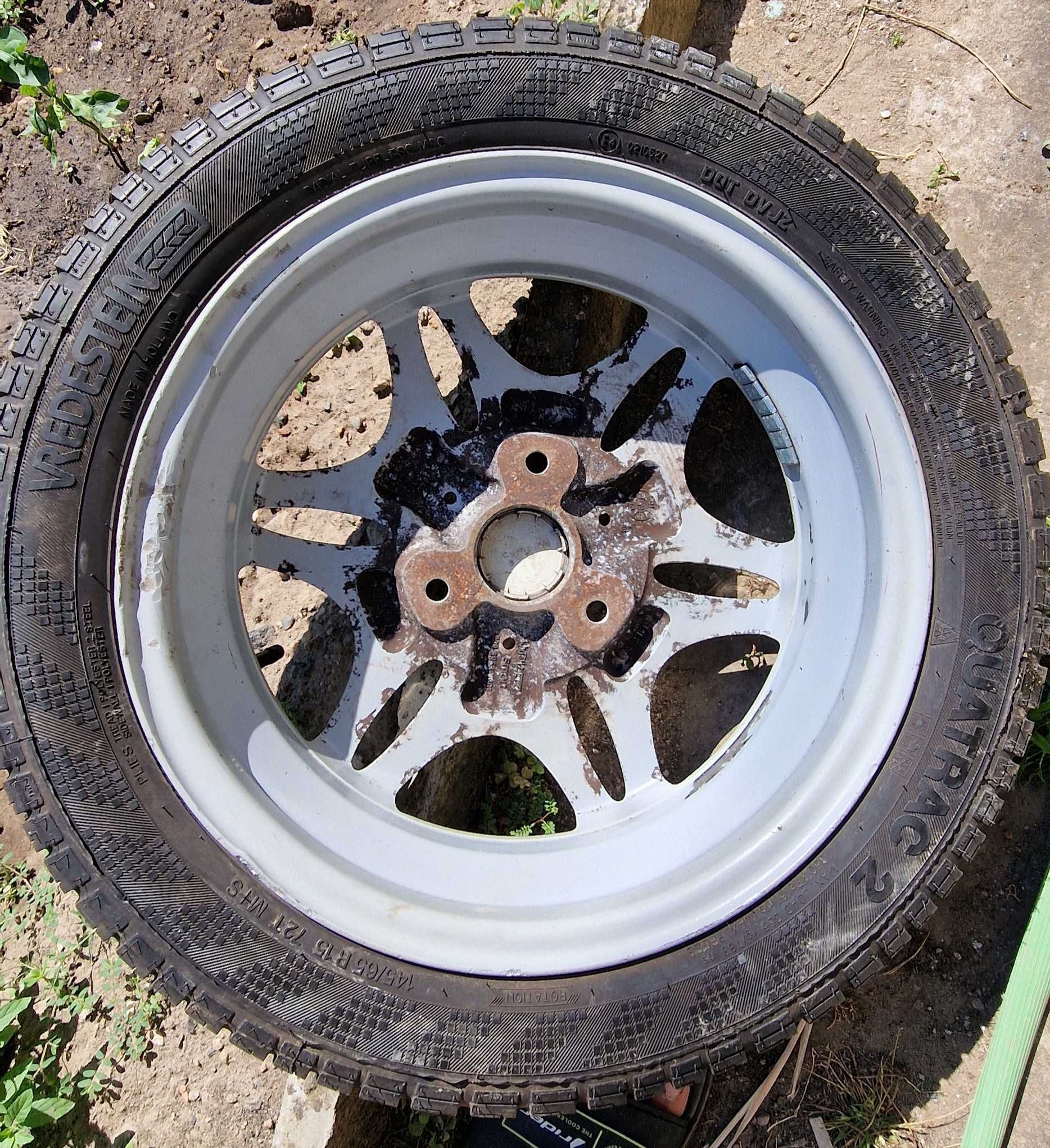 Гума с алуминиева джанта за SMART - 145/65 R15 72T M+S – всесезонна