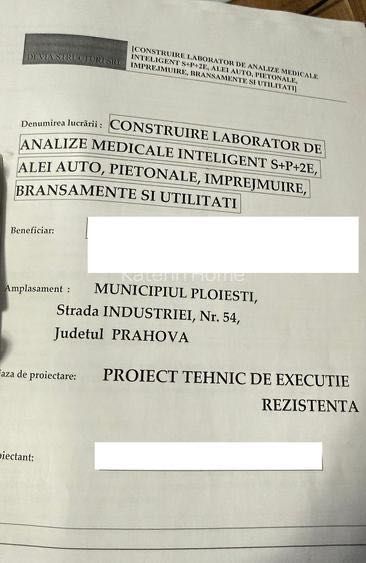 Vânzare teren intravilan construcții – Bulevardul București, Ploiești
