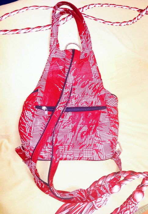 Чанта-раница от естествена кожа