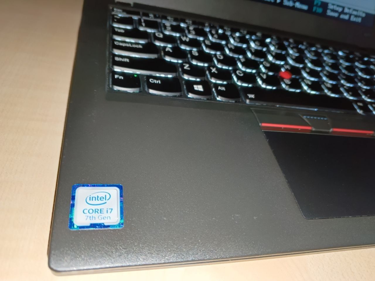 ThinkPad X270 12,5" IPS FHD/CORE i7-7500/8GB DDR4/256GB NVMe/Подсветка