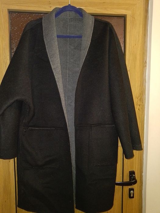 Оригинално двулицево вълнено палто Manilla Crace