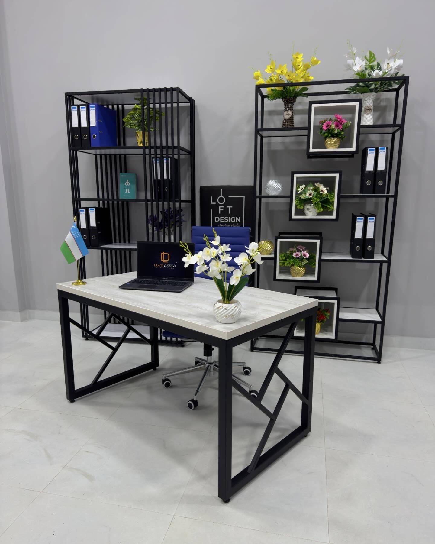 Loft stol|Parta||Компьютерный стол||Офисный мебель||Лофт стол//Парта||