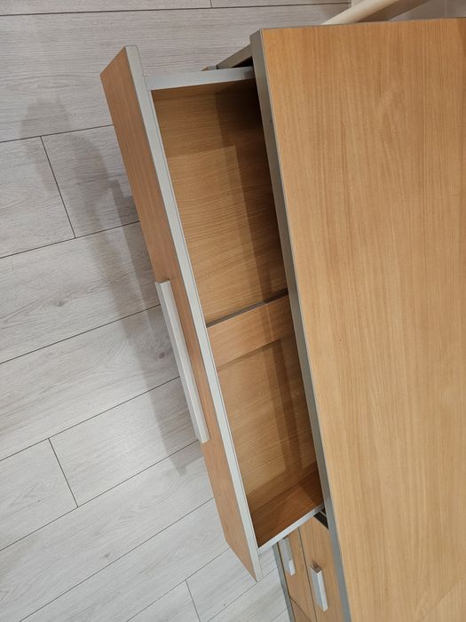 Comoda tv, pal dublu, foarte rezistenta, modulara