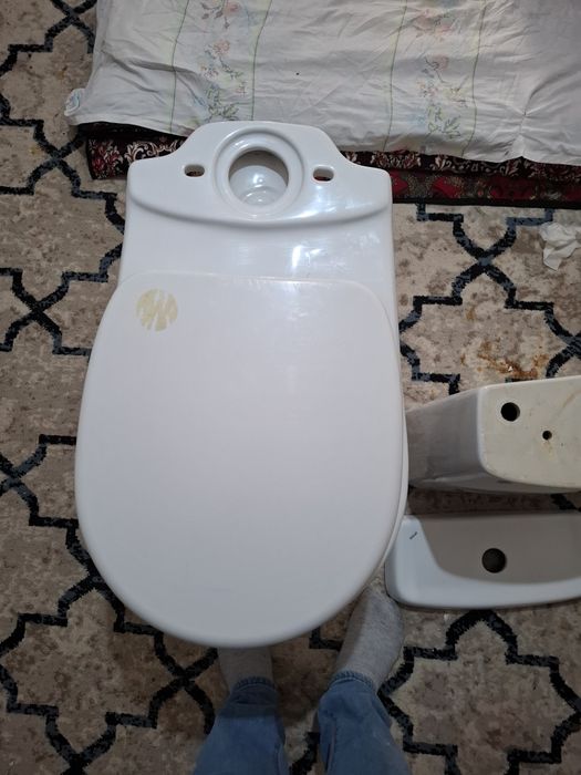 Unitaz rosa bachok singan uzi yaxshi xolata