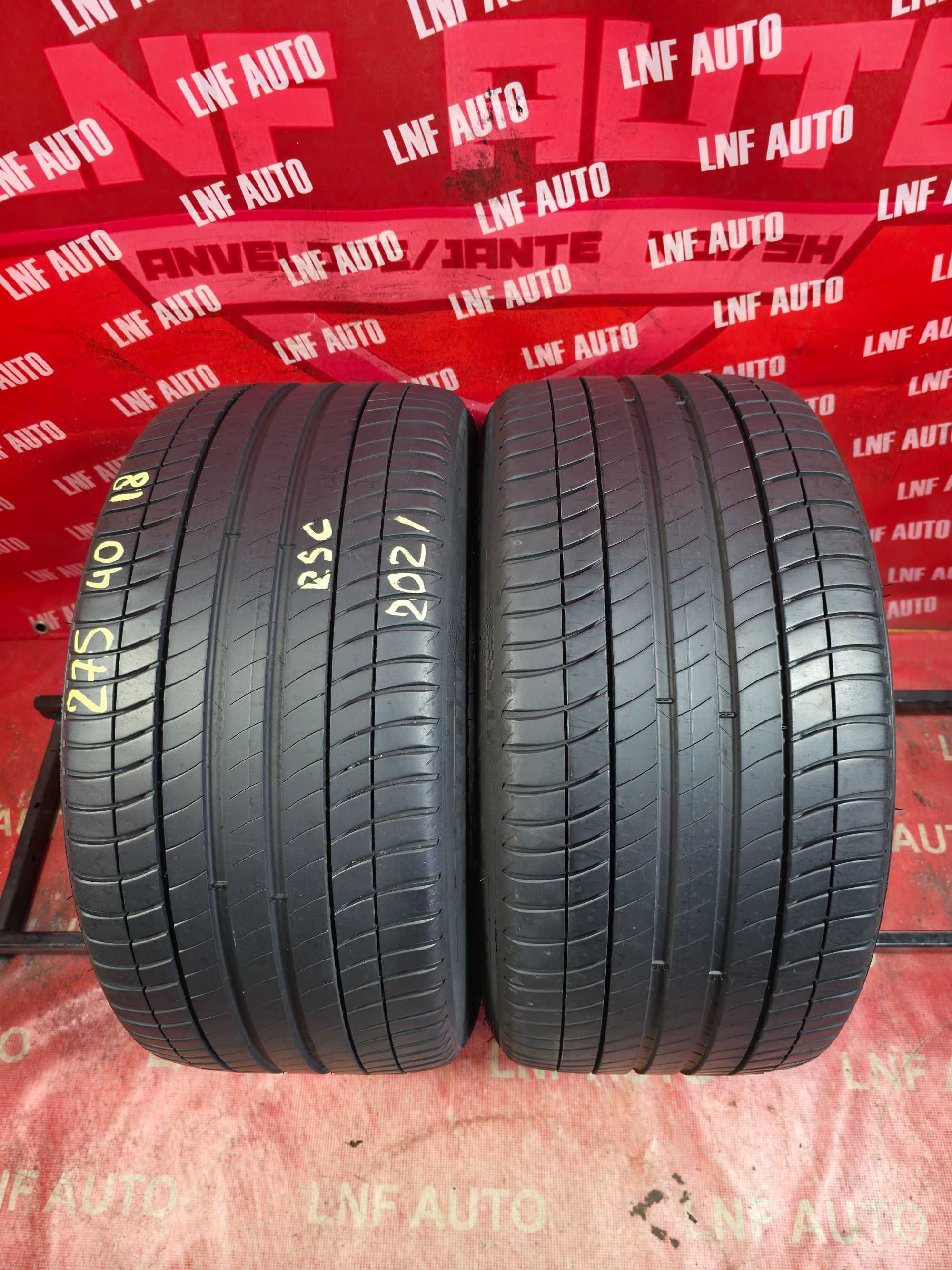 Anvelope de VARA - 275/40/18 - Michelin - 6.8 MM - DOT 2021 RFT !
