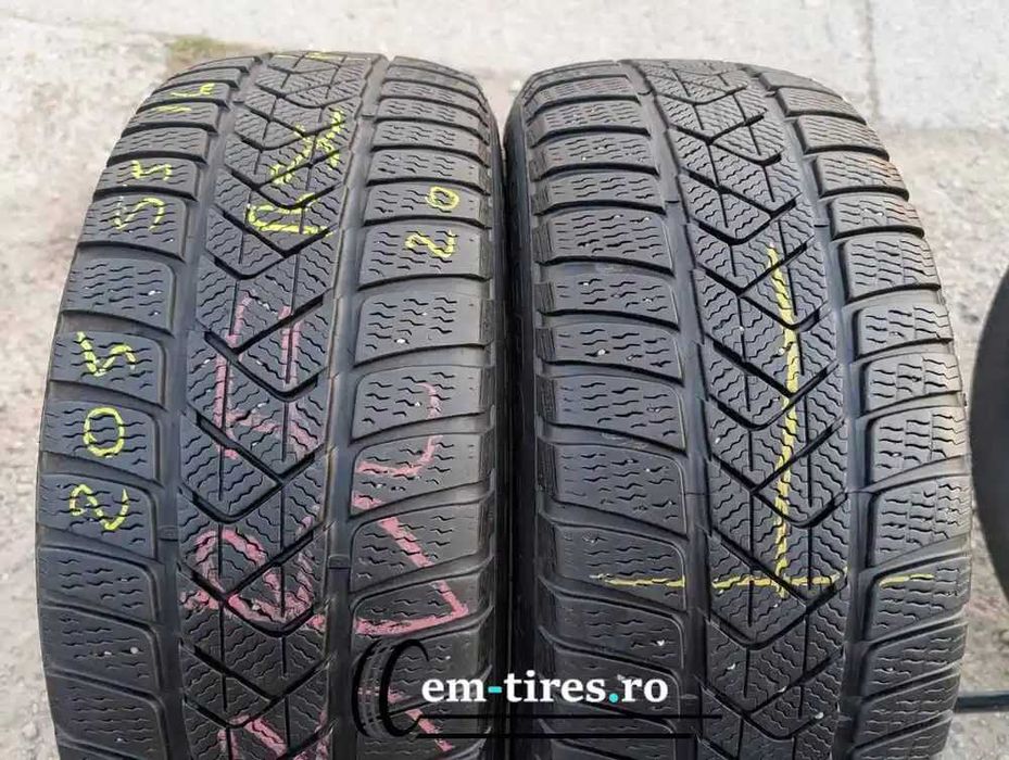 SET 2 Anvelope Iarna 205/55 R16 PIRELLI Sottozero 3 91H - Runflat