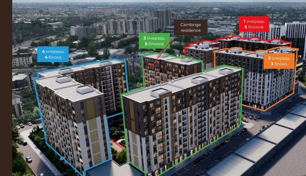 *Срочно прадается 1ком (46.96) квартира ЖК NRG Jomiy  за 60.686$*