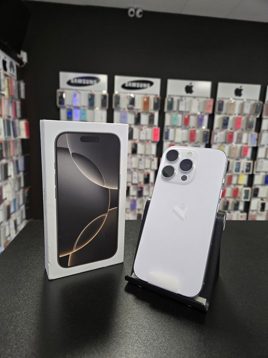 Iphone 16 Pro Max / Titanium White / 256 GB / DeluxGSM